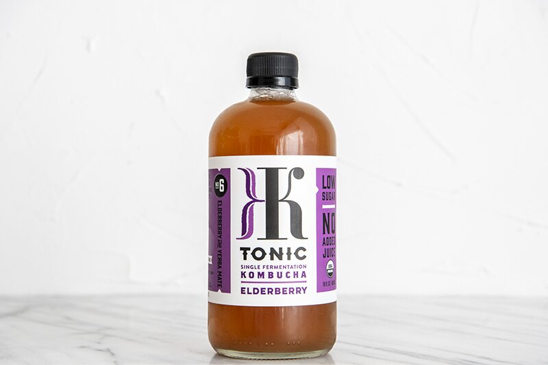 No 6 Elderberry Kombucha Full Case