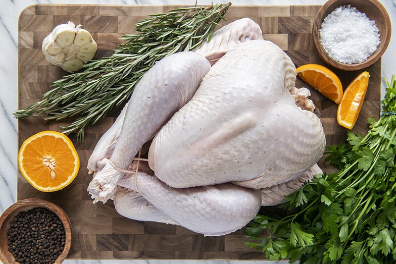 100% Pasture-Raised Broad Breasted Turkey